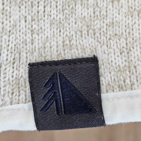 L.L. Bean Womens 3X Sweater Fleece Pullover Beige Snap Neck Warm Preppy EUC! - Picture 8 of 11